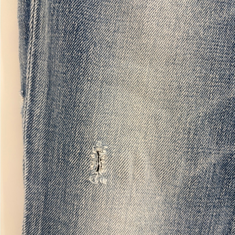 Moussy Vintage Distressed Crop Jeans Women's Helendale Skinny Mid Rise size 24 - Picture 4 of 16